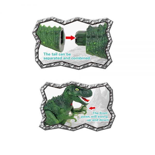 PVC T-rex model plastic toy battery operated dinosaur