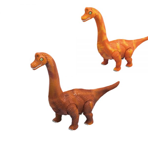 Plastic walking plastic electric toy dinosaur brachiosaurus