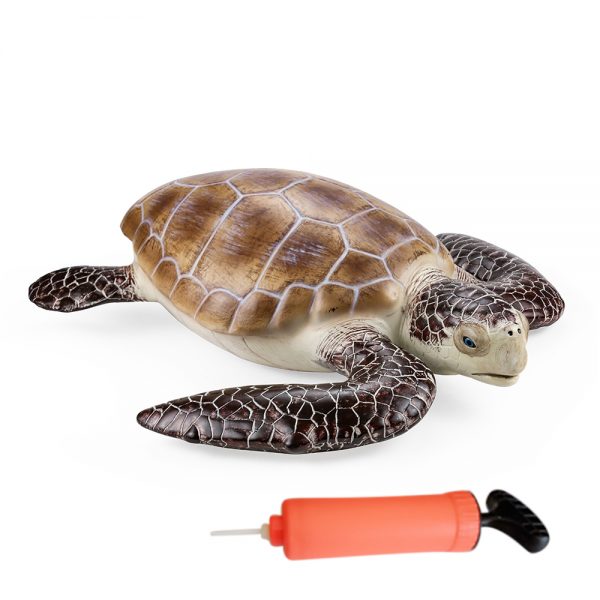50cm large Inflatable animal hollow sea turtle vinyl model toy