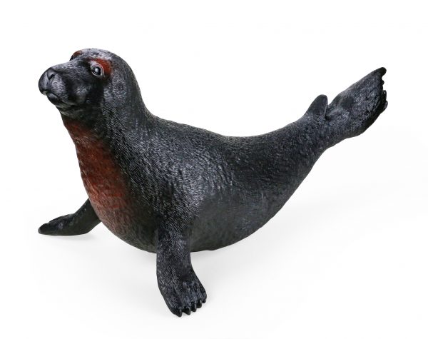 26 inches Vinyl hollow soft plastic inflatable vinyl sea lion model toy