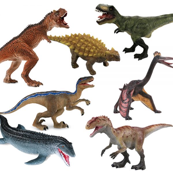 dinosaur vinyl soft plastic dinosaur with cotton