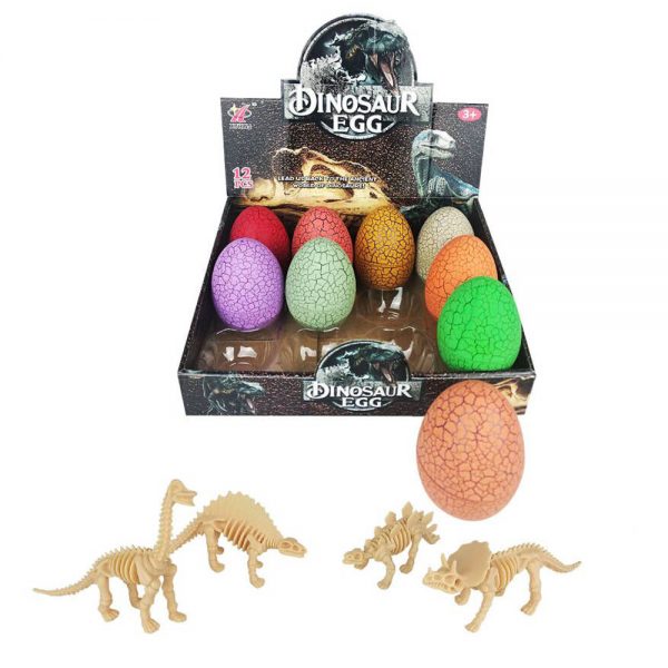 Egg packaging set diy toy plastic dinosaur skeleton