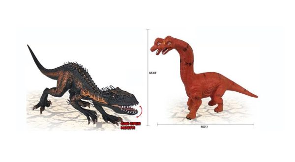 Solid plastic figure jurassic world toys dinosaur