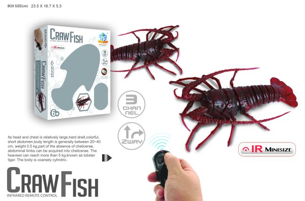 Remote control crawfish insect lobster toys