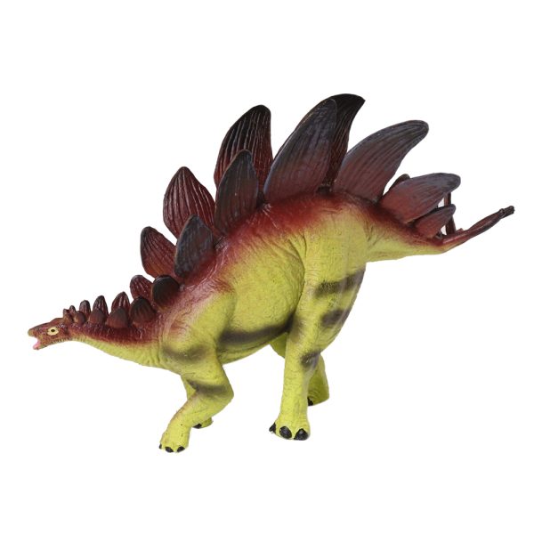 Solid PVC toy Stegosaurus dinosaur realistic model