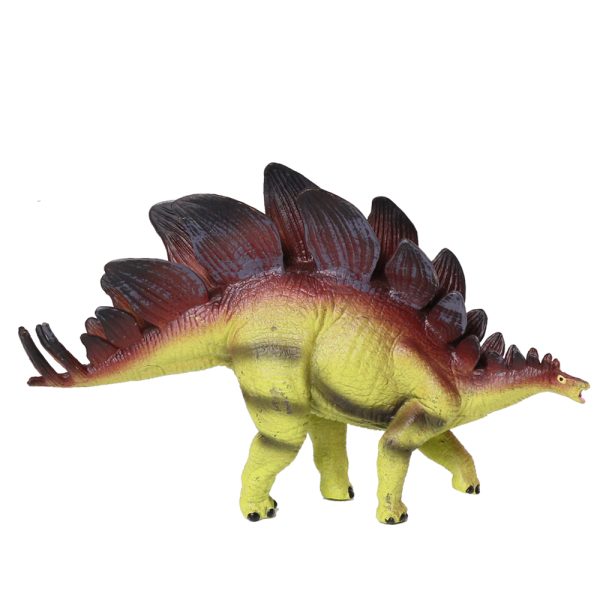 Solid PVC toy Stegosaurus dinosaur realistic model
