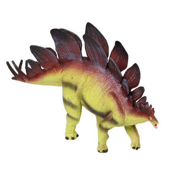 Solid PVC toy Stegosaurus dinosaur realistic model