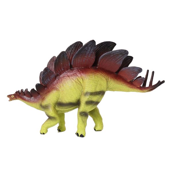 Solid PVC toy Stegosaurus dinosaur realistic model