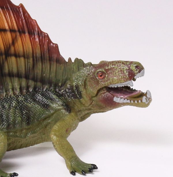 Solid pvc plastic toy dinosaur
