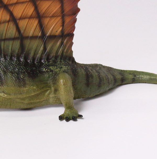 Solid pvc plastic toy dinosaur