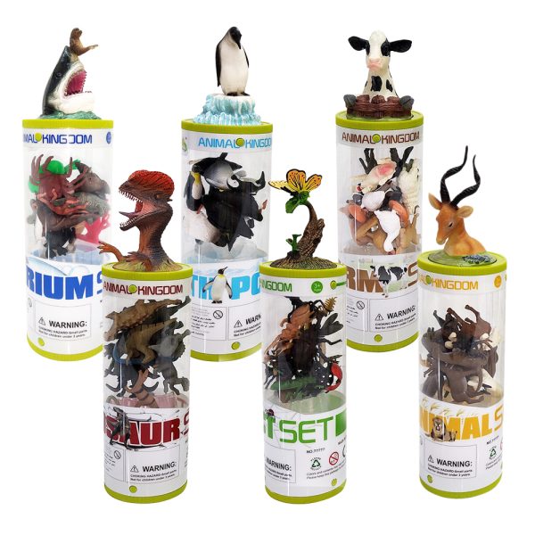 Mini PVC insect woodland farm sea animal dinosaur toy