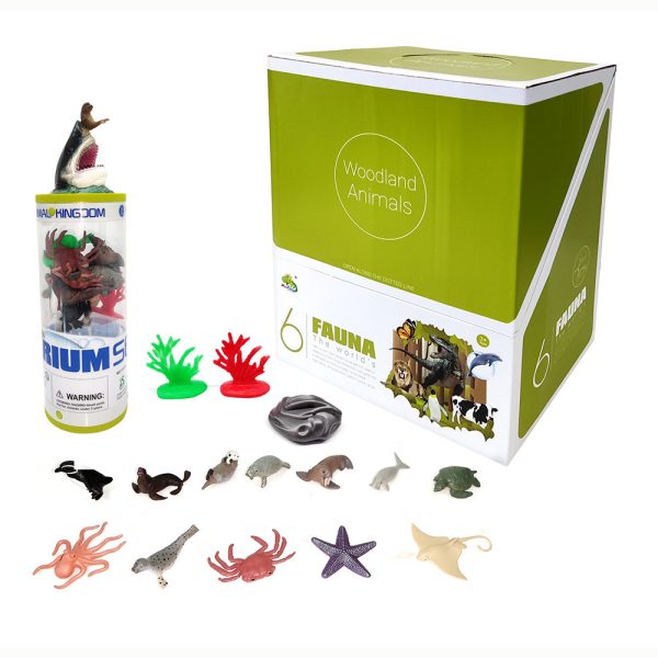 Mini PVC insect woodland farm sea animal dinosaur toy