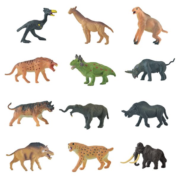 Plastic solid PVC Prehistoric Animal toy