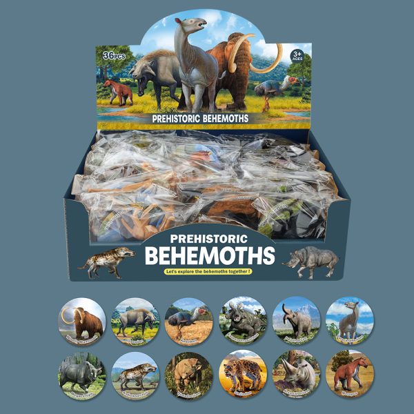 Plastic solid PVC Prehistoric Animal toy