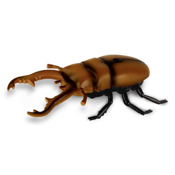 Simulation walking movable leg light up funtion infrared rc beetle toy