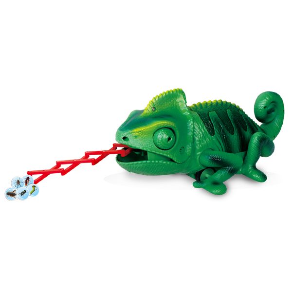 5 channel chameleon model reptile toy rc animals with light and sound