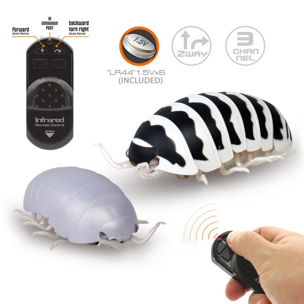 Light up walking insect toy radio control animal