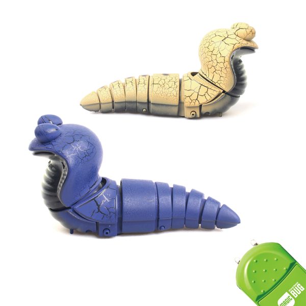 Cute baby gift plastic cartoon style radio control snake toy