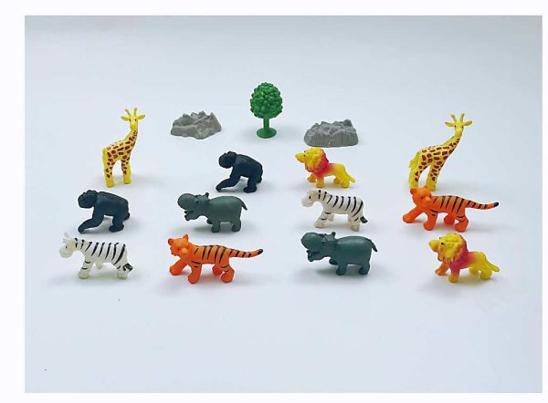 Animal tube packaging plastic dinosaur wild farm sea animal kids toys