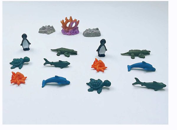 Animal tube packaging plastic dinosaur wild farm sea animal kids toys