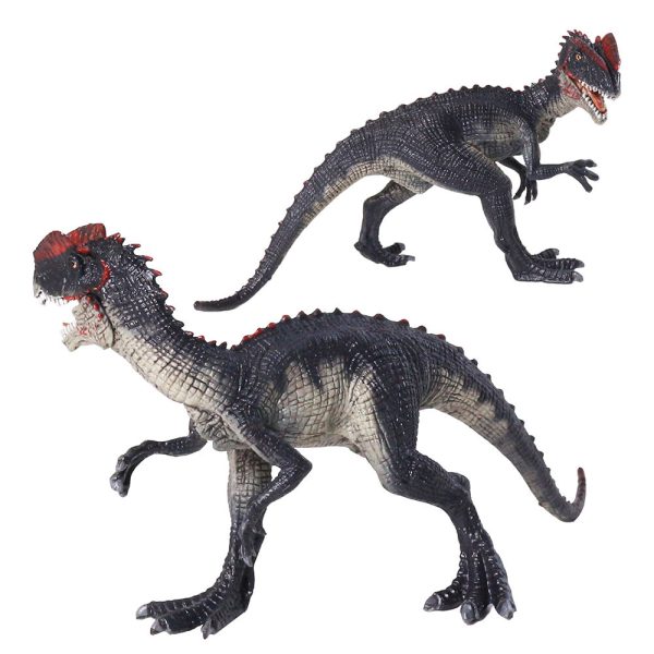 7inches dilophosaurus model dinosaur toy plastic figure
