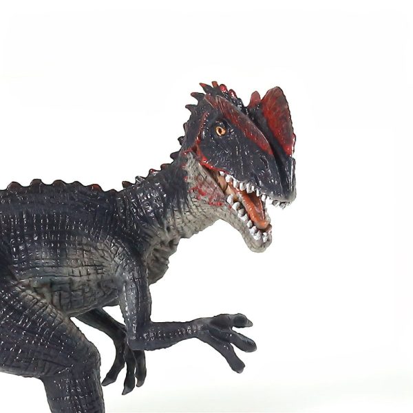 7inches dilophosaurus model dinosaur toy plastic figure
