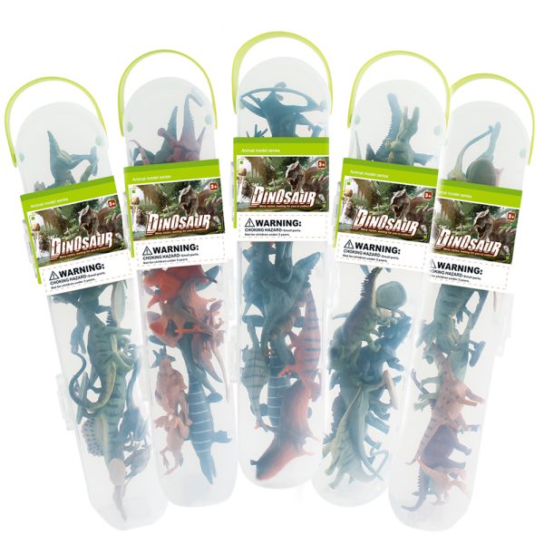 Different kinds plastic pvc solid small dinosaur model toy