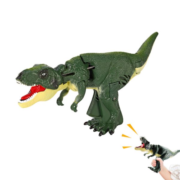T rex dinosaur toy with sound decompression