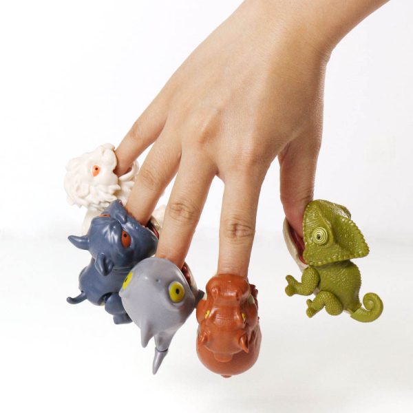 Funny gift small cheap movable joint animal toy