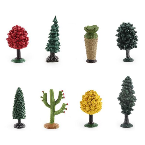 2 inches mini plastic figurines 3d vegetable and fruit model toys