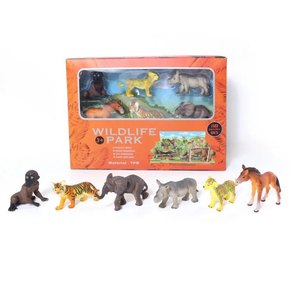 DIY zoo park with tpr animal