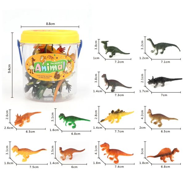 8kinds different pack insect Spider lizard crocodile farm sea wild animal dinosaur mini plastic model toy