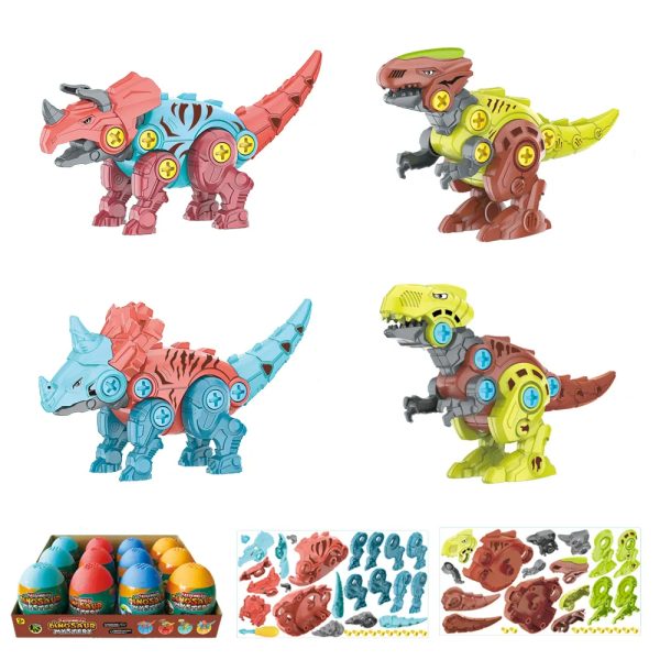 DIY Easter Dinosaur Egg Disassembly Assembly Toys