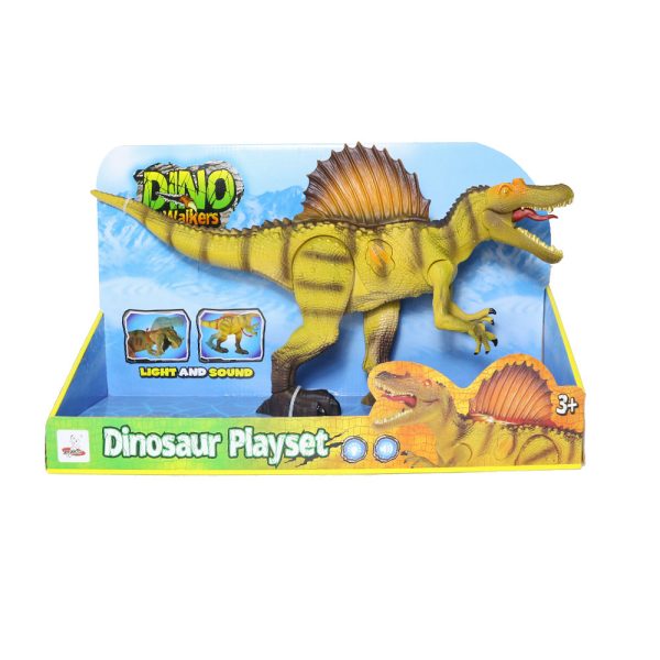 Movable jar and arm spinosaurus model plastic electric dinosaur toy with sound