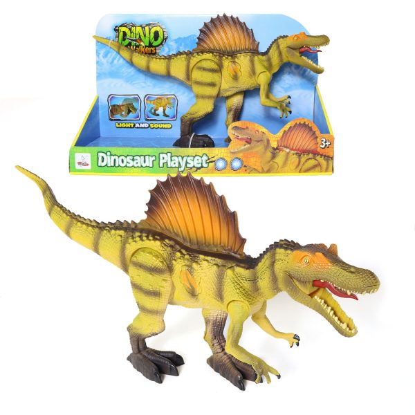 Movable jar and arm spinosaurus model plastic electric dinosaur toy with sound