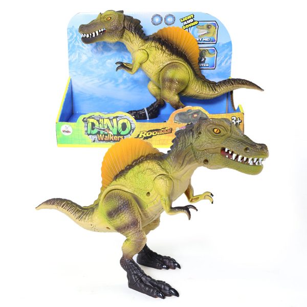 Electric spinosaurus model movable jar toy plastic dinosaur