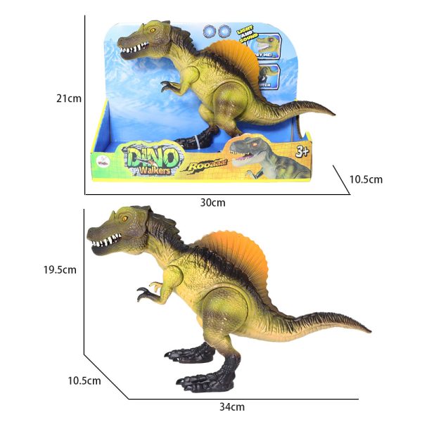 Electric spinosaurus model movable jar toy plastic dinosaur