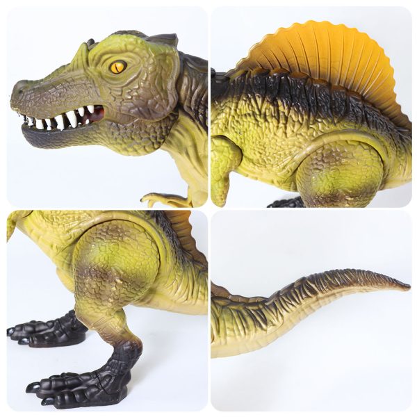 Electric spinosaurus model movable jar toy plastic dinosaur
