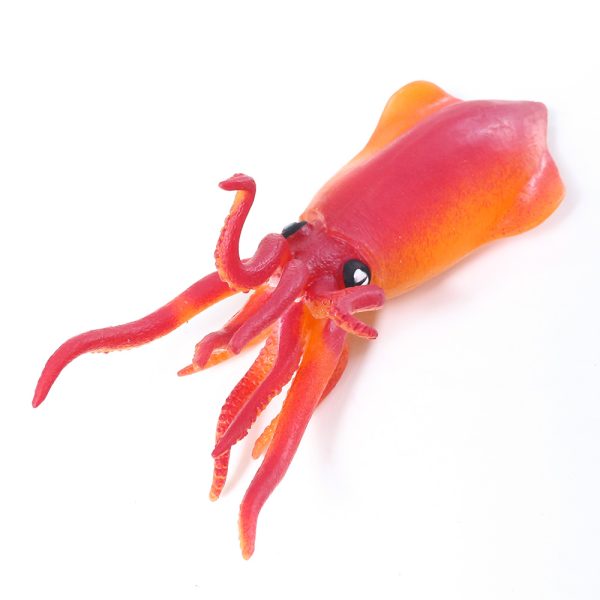 Not PVC material non-Phthalate TPE inkfish soft tpr toy sea animals