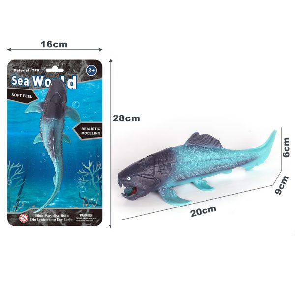 tpr material soft plastic ECO puffer kids TPE sea animal model toy