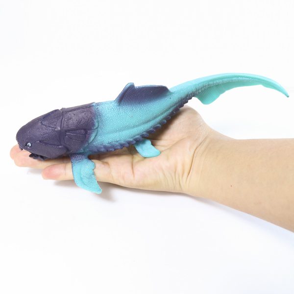 tpr material soft plastic ECO puffer kids TPE sea animal model toy