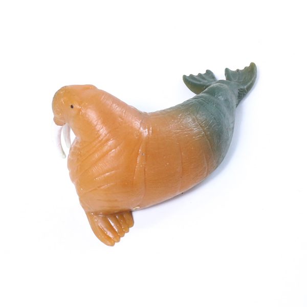 tpr walrus model TPE toy plastic ocean animal
