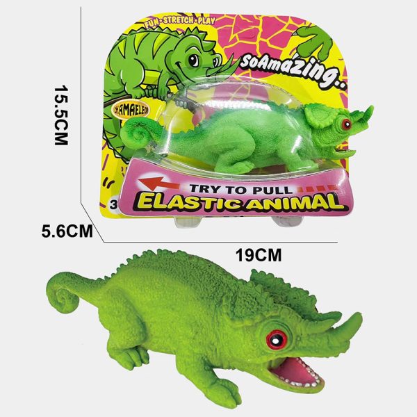Soft elastic crocodile lizard TPR stretch toys