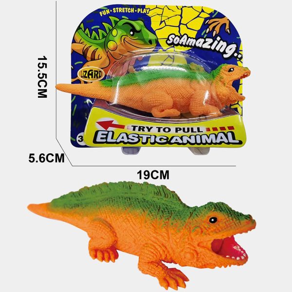 Soft elastic crocodile lizard TPR stretch toys