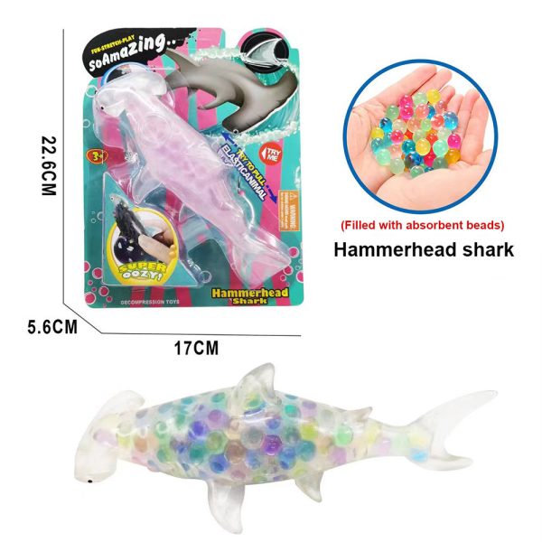 Bulk deep ocean sea animal model TPR stretch fidget toys