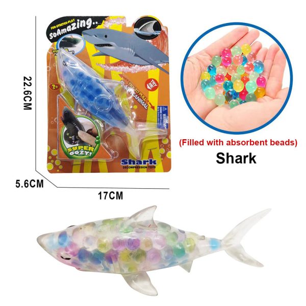 Bulk deep ocean sea animal model TPR stretch fidget toys