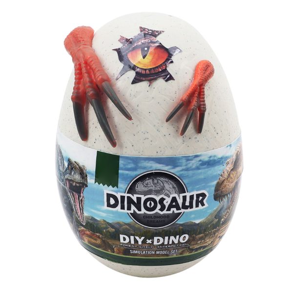Dinosaur figure Put in balloon frozen dig it out surprise dinosaur egg toy