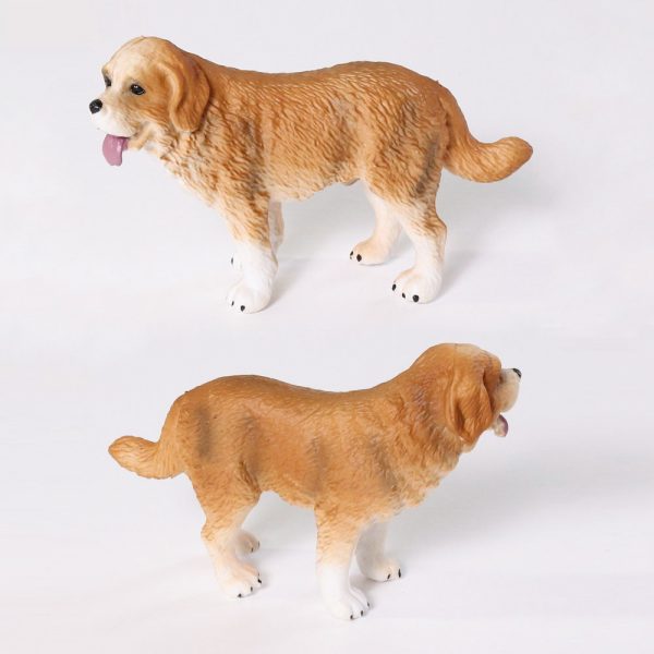PVC model toy Saint Bernard plastic figure animals dog