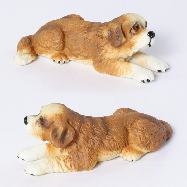 PVC model toy Saint Bernard plastic figure animals dog
