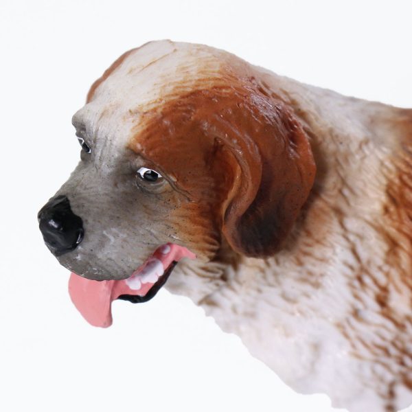 PVC model toy Saint Bernard plastic figure animals dog